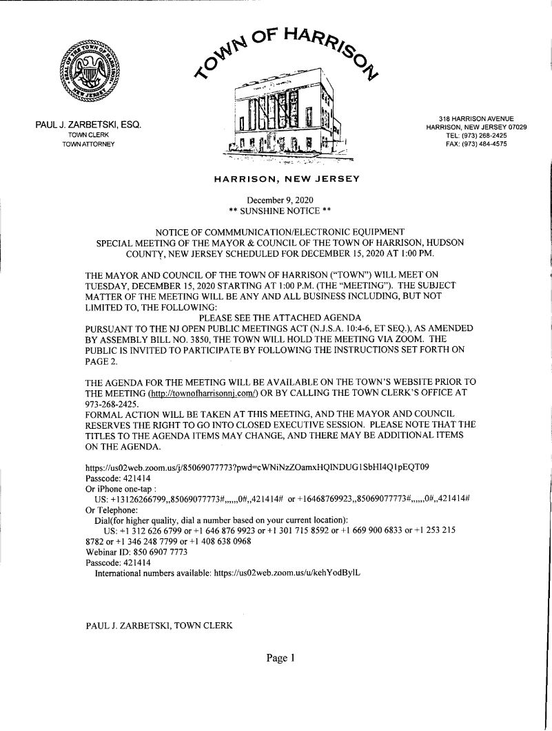 Sunshine Notice of Zoom Meeting 12-15-20_001