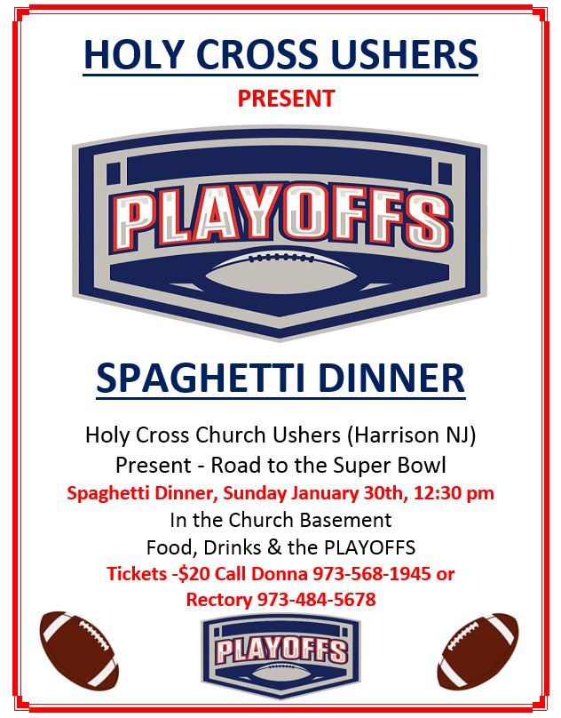 Holy Cross Church Ushers Dinner