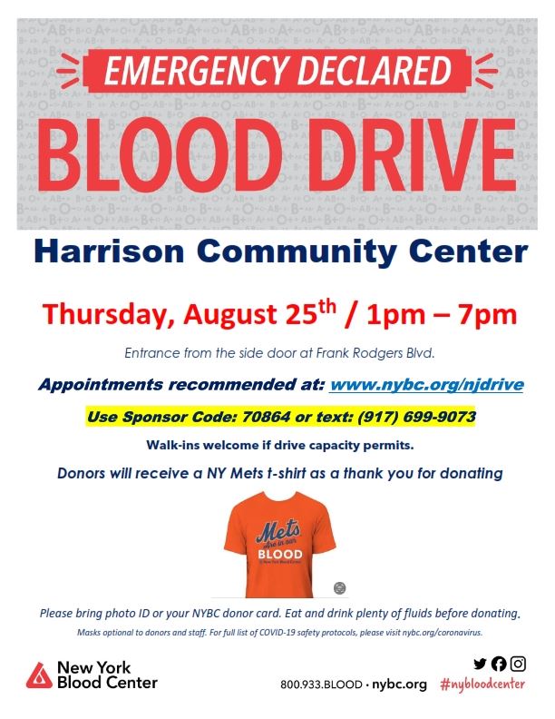 NYBC Emergency Harrison Comm.