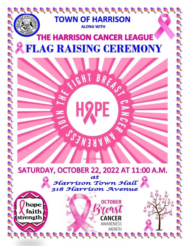 Cancer League Flag Raising 2022