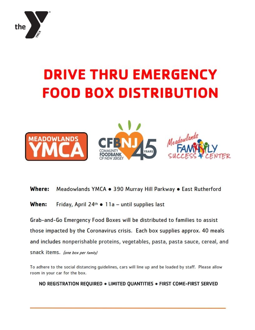 DRIVE THRU EMERGENCY FOOD BOX DISTRIBUTION FLYER - Fri April 24_001