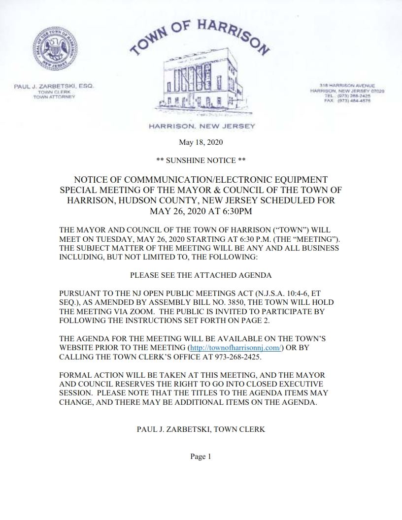 MC Notice_001 May 26 2020